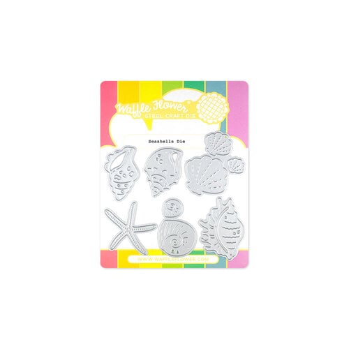 Waffle Flower Crafts - Beach Days Collection - Dies - Seashells