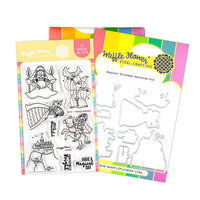 Waffle Flower Crafts - Craft Dies and Clear Photopolymer Stamp Set - Magical Birthday