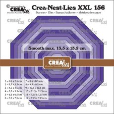 CLNESTXXL156 Wykrojniki Crealies -Crea-Nest-Lies XXL Octagon Smooth