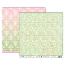 UHK-AV-DBD-SM04 AVONLEA-SUMMER-WHITE WAY OF DELIGHT-PAPIER DWUSTRONNY 30,5 x 30,5 cm