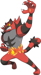 Incineroar Art