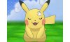 Petting Pikachu in Pokmon Amie