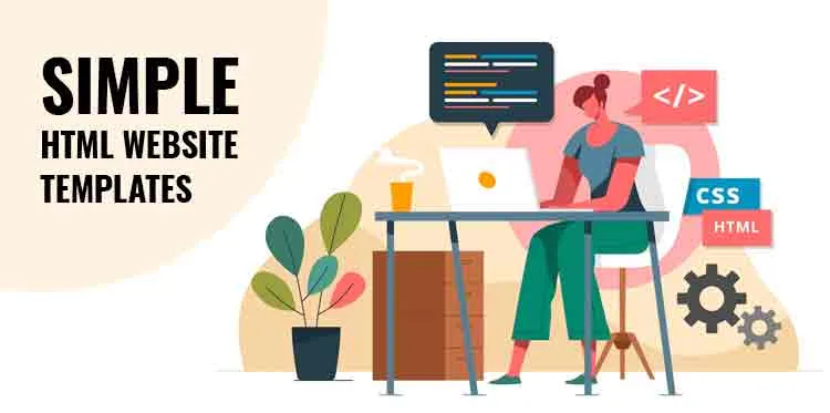simple HTML Website Templates