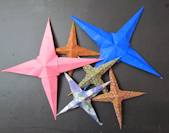 Origami star