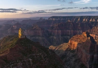 Stany Zjednoczone, Park Narodowy Wielkiego Kanionu, Wielki Kanion Kolorado, Grand Canyon, Skały, Chmury