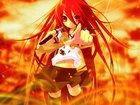 Shakugan No Shana, Ogień, Czerwone, Włosy