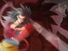 Dragon, Ball, Goku SSJ4
