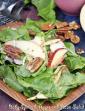 Baby Spinach, Apple and Pecan Salad