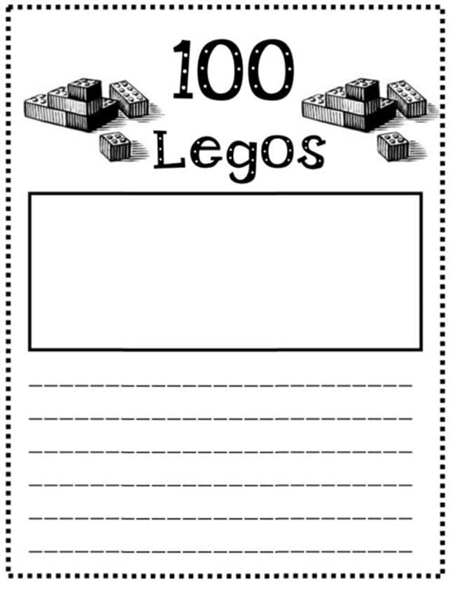 45 Best 100th Day of School Resources - 100 Legos - Teach Junkie