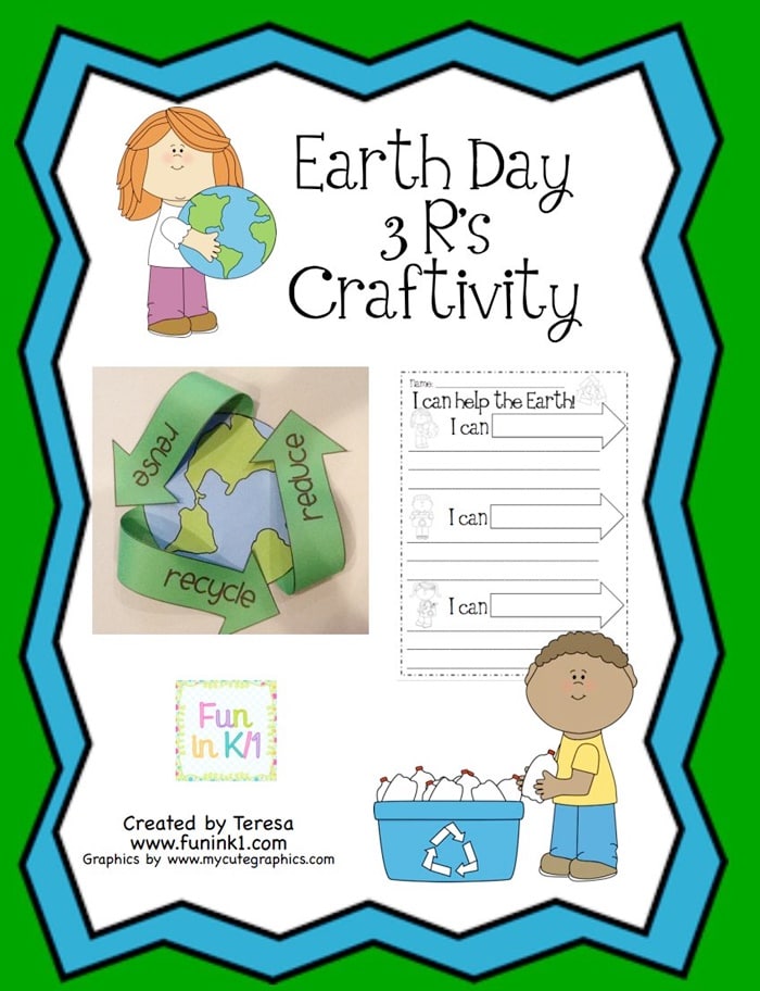 Easy Recycling Earth Day Craft - Teach Junkie