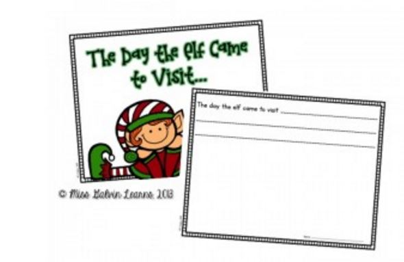 Elf on the Shelf Class Book Printable - Teach Junkie