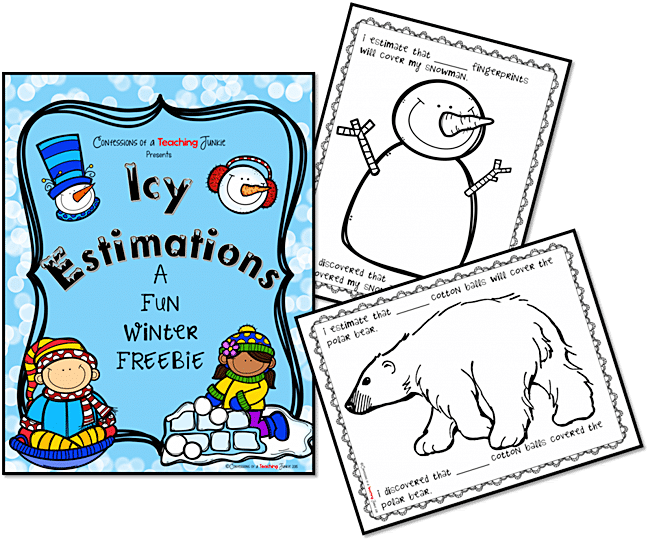 Winter Estimation Activity Printables - Teach Junkie