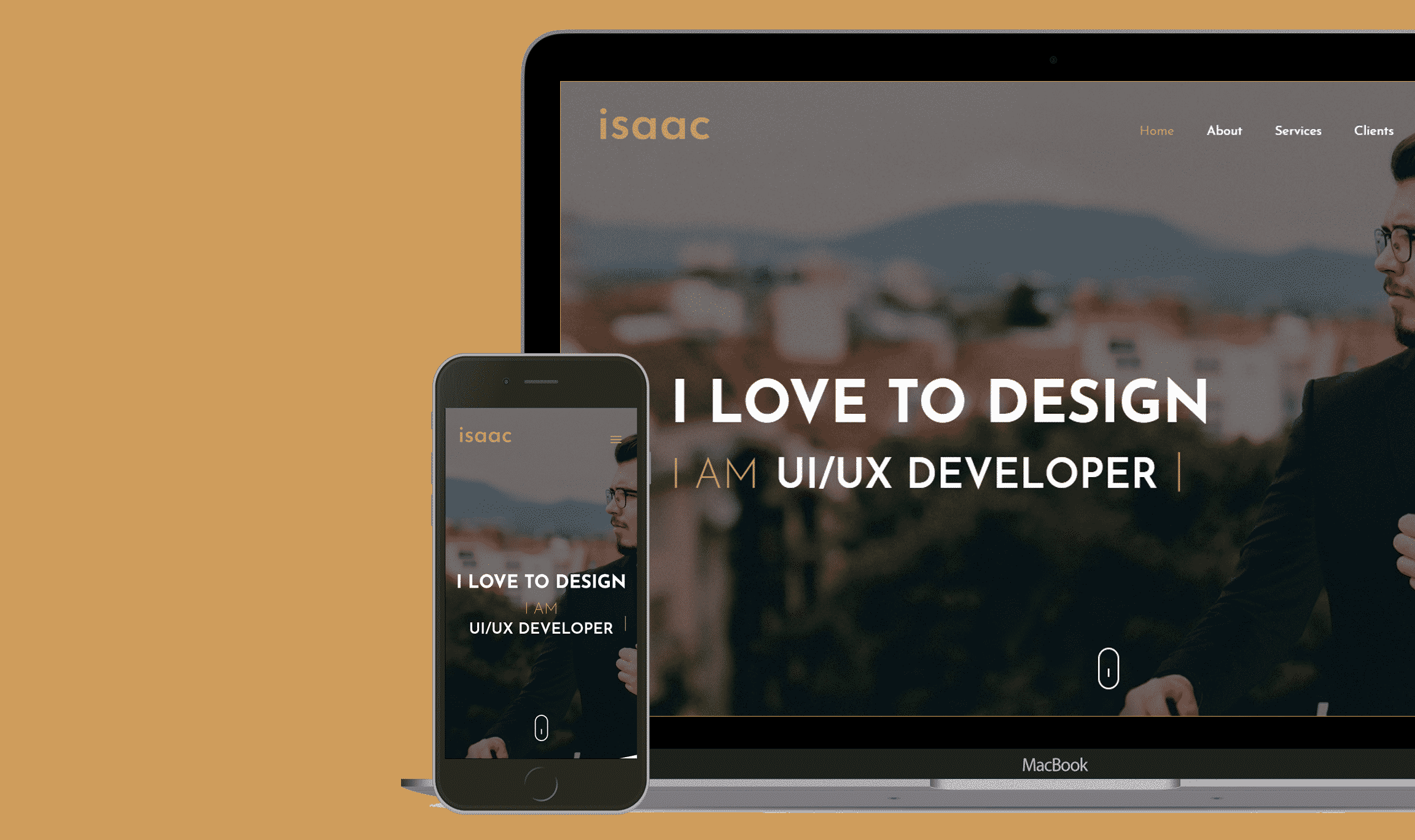 Isaac Blogger Template