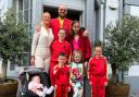 Tyson Fury and his family at Morecambe Hotel & Restaurant. (Photo: Instagram/@tysonfury)