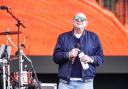 Shaun Ryder, of Black Grape, performing on stage at BST Hyde Park in London - ahead of headliner Robbie Williams - on July 6, 2024