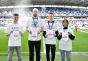 Charlie with the other Bolton Community Heroes