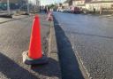 Yellow lines could be painted on the pavement outside of Cherry Tree Primary School