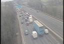 The incident happened on the M62