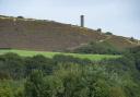 Peel Tower sits on top of Holcombe hill, north of Ramsbottom