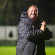 Colls manager Michael Clegg was not smiling at the weekend. Picture by David Featherstone