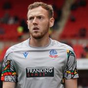 George Johnston is one of four Bolton players on four yellow cards.