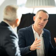 Martin Lewis from Money Saving Expert speaking to an audience about the challenges they are facing as a result of the rising cost of living, at City Hall in London.