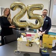 Damien Walsh celebrates 25 years of service