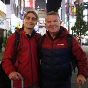 Bradley Walsh and his son Barney will explore Asia, including Japan and Thailand in the new series of Bradley & Barney Walsh: Breaking Dad