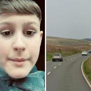 A tribute has been made to a 13-year-old boy who died after a crash near Saddleworth