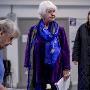 Margot Leicester, Anette Badland and Maureen Beattie in rehearsal for Escaped Alone (Picture: Joel Fildes)