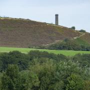 Peel Tower sits on top of Holcombe hill, north of Ramsbottom