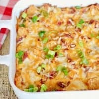 Tater Tot Breakfast Casserole recipe