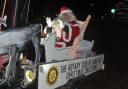 Santa in Banstead High Street