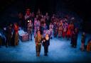 Isla Griffiths (Wendy) and Kane Ruddach (Peter Pan) take their final bow