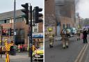 Fire crews from across London were called to a blaze at a derelict building in Kilburn