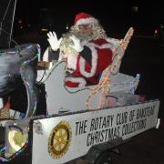 Santa in Banstead High Street