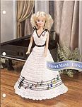 Annie's Fashion Doll Crochet Club: Sweet Music Dress