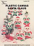 Needlecraft Ala Mode Plastic Canvas Santa Claus