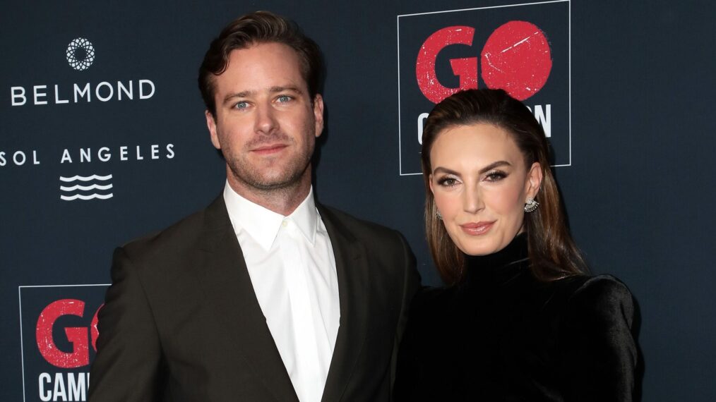 Armie Hammer and Elizabeth Chambers