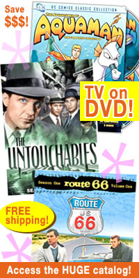 TV on DVD catalog