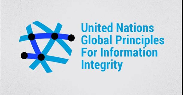 Logo for the UN Global Information Integrity Initiative