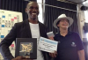 SCRABBLE World Champion (2015), Wellington Jighere, of Nigeria (on the left!).