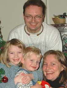 Us and our kids! Christmas 2002