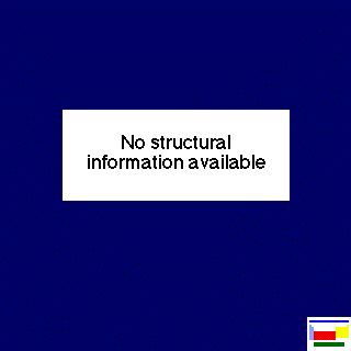 Oganesson crystal structure image (ball and stick style)