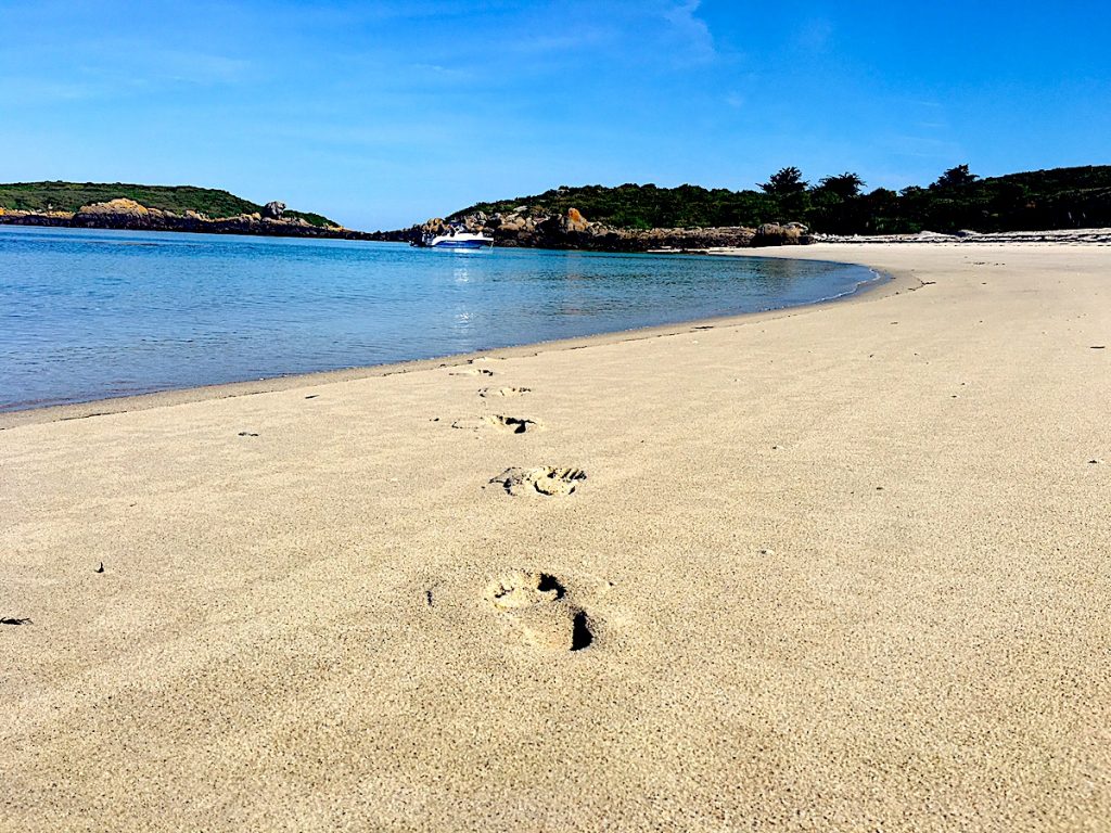 Traumstrand auf Chausey