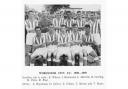 Worcester City's team photo from the 1958/59 season where they triumphed 2-1 over Liverpool in the FA Cup