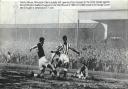 Worcester City teenager Tommy Skuse scores the first goal