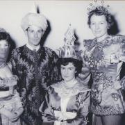 1961 Aladdin with Marion Phillips, Pat Milton, Janet Lloyd and Doreen Pritchard