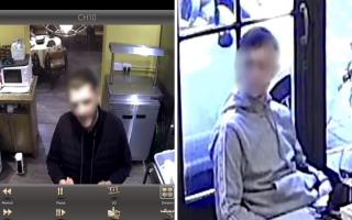 SUSPECTS: The dine and dash suspects from the Singapore Restaurant CCTV in Friar Street in Worcester