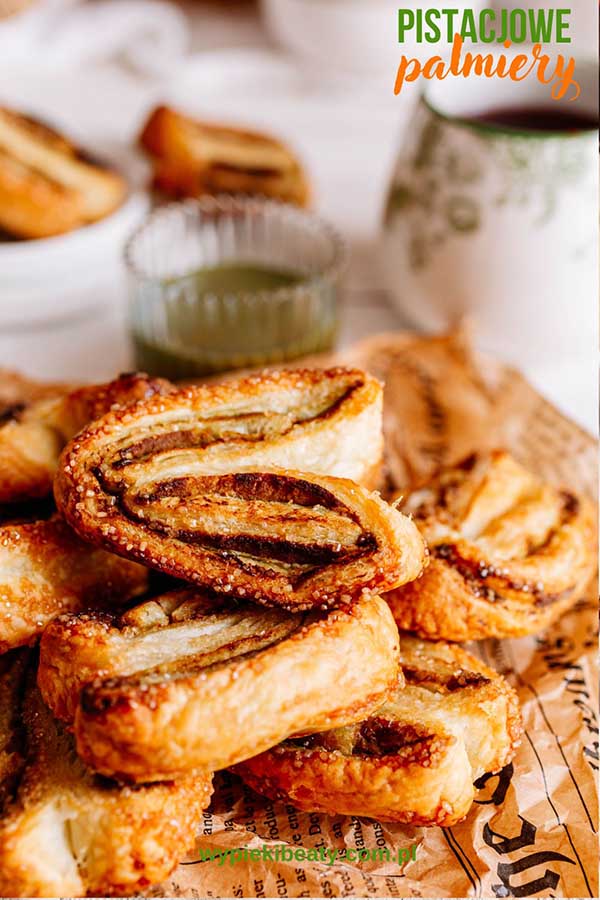 a pile of pastries on a table